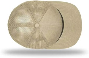 Unisex Custom Mesh Trucker <b>Hat</b> 6-Panel Cap Contrast Color <b>Flat</b> Brim Adjustable Spring Summer Casual Adult <b>Hat</b> - Product Image 3