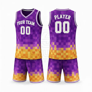 Vente en gros : Sweat à capuche de tir 100 % polyester, personnalisé, respirant, imprimé, pour l'été, uniforme de basketball - Product Image 2