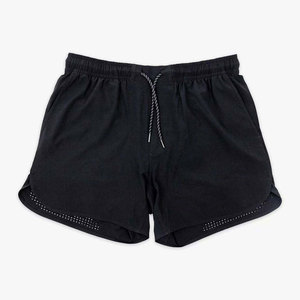 Men's Solid Pink Drawstring Waist Quick Dry Casual Sport Shorts - Product Image 2