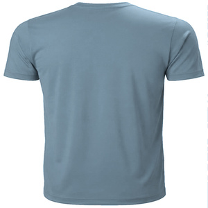Custom Plain Women <b>Charcoal</b> Grey <b>T</b> <b>Shirt</b> Short Sleeve Crew Neck Casual Eco-Friendly Breathable Quick Dry Cotton Tee Solid Color - Product Image 2