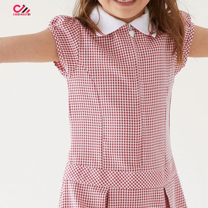 Uniforme scolaire personnalisé à la mode, dernier design, prix bas, lavable, tissu en coton doux, unisexe, haute qualité - Product Image 5