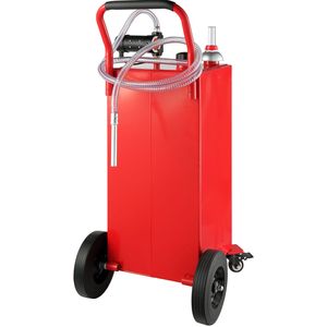 Serbatoio Portatile per Stoccaggio Diesel da 30 Galloni con Pompa Elettrica da 23,5 L/min 180W e Ruote per Trasferimento - Product Image 5