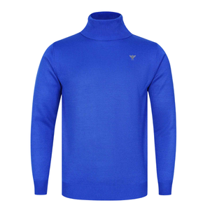 <b>Mens</b> <b>Turtleneck</b> Knit Sweater Long Sleeve Soft Breathable Lightweight Warm Winter Smart Casual Office Pullover Daily Top - Product Image 1