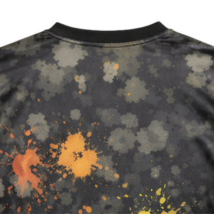Camiseta de Paintball con Camuflaje Digital, Diseño Neon Splash, Sublimación, Manga Larga, Transpirable, Logotipo Frontal en Malla, Secado Rápido, Ropa de Equipo - Product Image 6