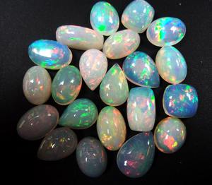 Forme ovale fantaisie taille personnalisée 100% opale éthiopienne naturelle belles pierres précieuses de guérison pour la fabrication de bijoux à des prix en gros OEM - Product Image 3