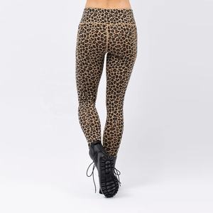 Leggings imprimés pour femmes taille moyenne impression personnalisée pantalons de Yoga de levage des fesses entraînement de Style décontracté et Legging de gymnastique - Product Image 4