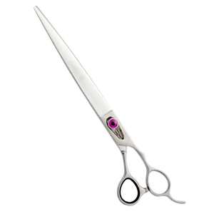 กรรไกรตัดแต่งขนสัตว์เลี้ยง สแตนเลส 4Cr13 ปลายทู่ สำหรับคนถนัดขวา ด้ามยาว 28 ซี่ฟัน สำหรับสุนัขและแมว - Product Image 1