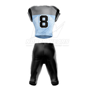 Uniforme de Fútbol Americano de Alto Rendimiento, Diseño Flexible, Tela Transpirable, Ideal para Uso en Equipos Escolares, Universitarios y de Club - Product Image 3