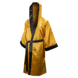 Bata de Boxeo de Manga Larga para Jóvenes, de Poliéster, para Muay Thai, Jiu Jitsu, Kimono, Transpirable, de Alta Calidad, Personalizable - Product Image 2