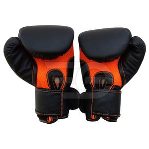 Gants de boxe en cuir PU pour entraînement en gros, gants de frappe pour sac de frappe, pour MMA, gym, fitness, logo personnalisé, OEM, gants de boxe durables - Product Image 2