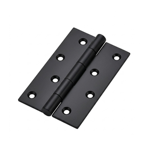 Charnière à visser robuste en acier inoxydable poli de qualité supérieure pour portes, fenêtres, armoires et meubles, résistante à la rouille - Product Image 1