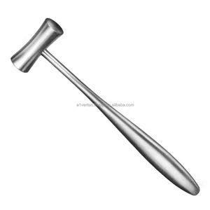 High Quality A-1 VERITAS Lucae Bone Surgery Mallet Hammer 19cm Stainless Steel Orthopedic Instrument | sutur kitmedic instrument - Product Image 2