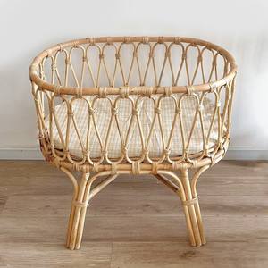 Cuna de mimbre para bebé recién nacido, moisés de ratán, cunas de caña, muebles infantiles más vendidos - Product Image 1