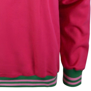 AKA Cold <b>Shoulder</b> Sweatshirt <b>Pink</b> Women's Long Sleeve <b>Off</b> <b>Shoulder</b> Pullover Casual Fleece <b>Top</b> Relaxed Fit Fashion Sweatshirt - Product Image 3