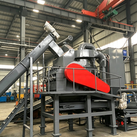 Broyeur à double arbre durable pour le recyclage des déchets métalliques, des pneus, du plastique, du bois et des palettes