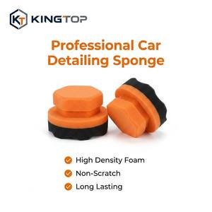 Aplicador de Brillo para Neumáticos Premium Hex Grip con Logotipo Personalizado, Esponja de Alta Densidad Ecológica y Suave para Detallado de Autos, Aplicación de Cera en Ruedas - Product Image 3