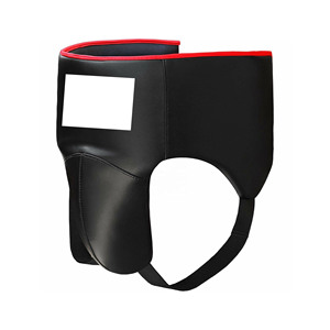 Protège-glandes d'entraînement avec coque extérieure durable et doublure souple, pour la boxe et le MMA, design léger - Product Image 1
