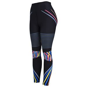 Pantalones de Yoga de Cintura Alta Elástica para Mujer, Transpirables, Hasta el Tobillo, Ropa de Gimnasio para Correr, Fitness, Diseño Sólido, Gran Venta - Product Image 2