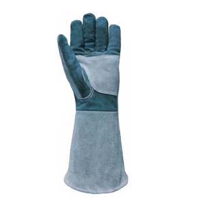 Producto de Moda, Guantes de Soldador de Cuero Vacuno Resistentes al Fuego, Protección Industrial, Retardantes de Llama, Guantes de Seguridad para Soldadura - Product Image 6