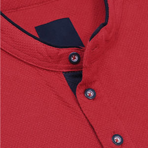 Polo pour homme à blocs de couleur, rouge, blanc, bleu marine, manches courtes, respirant, décontracté, été, golf, tennis - Product Image 4