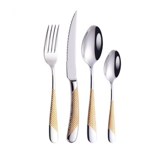 Ensemble de couverts et de vaisselle en acier inoxydable de qualité supérieure, vaisselle personnalisée, couverts parfaits pour les restaurants, les hôtels et la restauration - Product Image 6