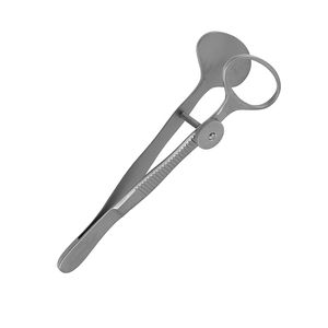 Pinces à chalazion en acier inoxydable – Instrument de haute qualité à finition mate pour la chirurgie ophtalmique de précision - Product Image 2