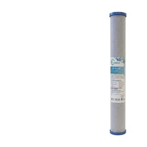 Cartouche de réduction des odeurs et des saveurs, charbon actif de coque de noix de coco, système de filtration d'eau 20 pouces, conception à débit optimal - Product Image 1