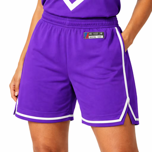 ชุดบาสเก็ตบอล TOP ผ้าโพลีเอสเตอร์ 100% แห้งเร็ว ไม่ยับ กันลม แขนกุด เอวยางยืด รับสกรีนชื่อทีม กีฬา - Product Image 3