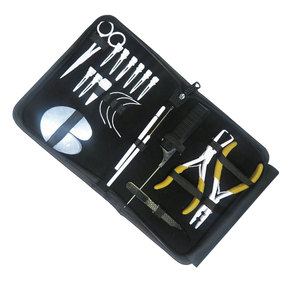 Kits d'extensions capillaires de haute qualité, accessoires professionnels pour le coiffage et les extensions, installation complète d'extensions capillaires - Product Image 6