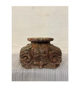 Portavelas de Madera Elegante de Estilo Rústico Moderno para Decoración del Hogar, Realza la Sala de Estar, Oficina en Casa, Muebles de Madera Natural - Product Image 1