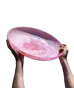 Nouveau design – Bol de service en résine de qualité alimentaire et écologique pour table de cuisine et fêtes – Forme personnalisable de haute qualité - Product Image 1