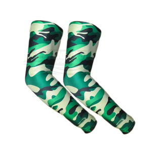 Manchons de compression sportifs unisexes personnalisés à séchage rapide, protection solaire UV, pour volley-ball, baseball, basketball, golf, football - Product Image 1