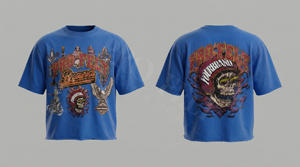 T-shirt Hip Hop d'été style streetwear, coupe oversize, qualité supérieure, logo imprimé en relief, ourlet brut vintage, 100% coton respirant, vente en gros - Product Image 3