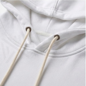 Sudadera con Capucha Corta de Felpa de Algodón Grueso para Mujer, Sudadera de Invierno con Bordado Frontal y Estampado Puff - Product Image 4