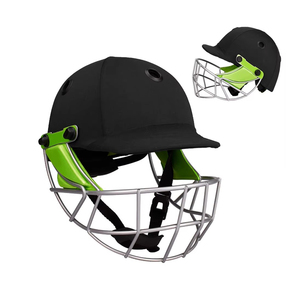 Casque de cricket de sécurité avec sangle de menton réglable et système de ventilation, équipement de haute protection pour les matchs - Product Image 4