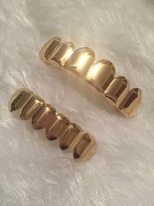 Grillz de luxe personnalisés Hip Hop en argent sterling 925, sertis de diamants Moissanite VVS, pour embellir le sourire, disponibles à prix abordable - Product Image 2