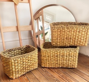 Best Selling Eco-Friendly Foldable Water Hyacinth Storage <b>Basket</b> High Quality Modern for Home Organization Made in Vietnam - Product Image 5