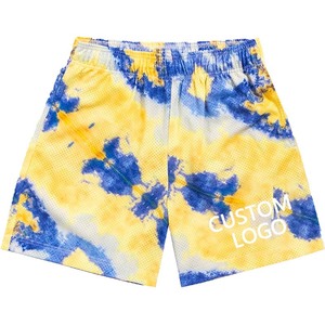 Shorts d'été amples pour hommes avec logo personnalisé, respirants et légers, pour les activités décontractées et sportives - Product Image 4