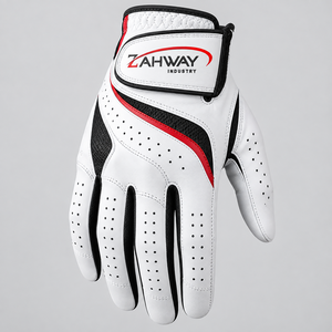 Gants de golf à bas prix, en cuir synthétique souple, respirants, flexibles, antidérapants, confortables, avec logo personnalisé, vente en gros - Product Image 5