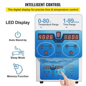 Regolabile 36KHz ~ 40KHz frequenza 3L 110V pulitore ad ultrasuoni per laboratorio Sonic gioielli monete-Timer digitale FCC/CE/RoHS domestico - Product Image 4