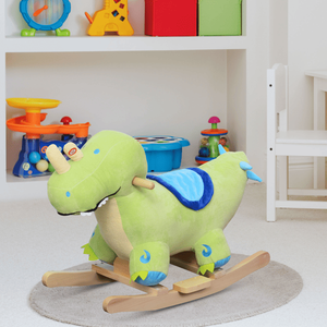 Caballo balancín de madera para montar - Product Image 1
