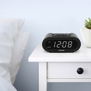 LED Display <b>Digital</b> Alarm <b>Clock</b> Desk & Table <b>Clocks</b> - Product Image 3
