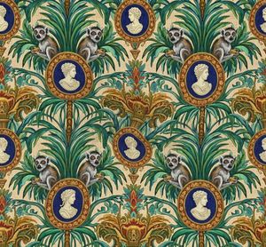 Africa Kingdom Dense Floral <b>Curtain</b> Panel 70% Light Blocking Elegant Window Drapes Premium Decorative Fabric <b>for</b> Living Room - Product Image 5