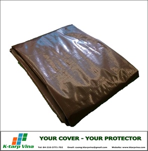 Heavy Duty Waterproof Polyester Tarpaulin for Truck Tent and Industrial Cover - Product Image 2