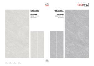Azulejos de porcelana modernos y elegantes de 60x120 cm, 600x1200 mm, 24x48, acabado brillante, formato grande, superficie elegante para interiores de lujo. - Product Image 5