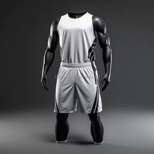 Maillot de basket-ball XS personnalisé pour hommes uniforme sportif personnalisé respirant imprimé uniforme de basket-ball de grande taille - Product Image 5