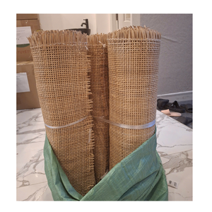 Matériau en treillis de canne de qualité supérieure pour les meubles modernes, les portes d'armoires, les chaises, les armoires de rangement et les panneaux décoratifs - Product Image 1