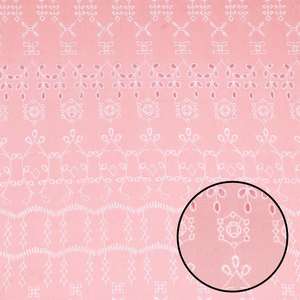 Tela de Jersey/Calcetería Tejida Ligera y Transpirable de Primera Calidad, con Estampado de Ojales y Bordado, para Vestidos de Mujer y Niña - Product Image 1