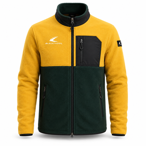 Chaqueta de Forro Polar Sherpa para Hombre, Diseño 2026, Transpirable, Tecnología 100% Poliéster, Cuello Alto, para Invierno y Actividades al Aire Libre, OEM - Product Image 1