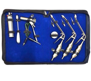 Manual Stainless Steel Anoscope Set Professional Rectal Diagnostic <b>Kit</b> ENT Application Light Source Speculum CE Certified Class - Product Image 1